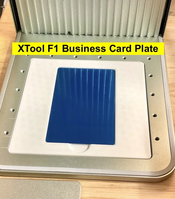 Bảng đỡ thẻ doanh nghiệp XTool F1 cho máy khắc laser