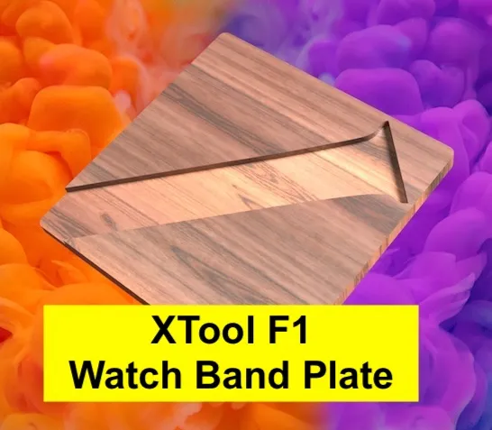Bảng đỡ dây đeo đồng hồ cho máy khắc laser XTool F1