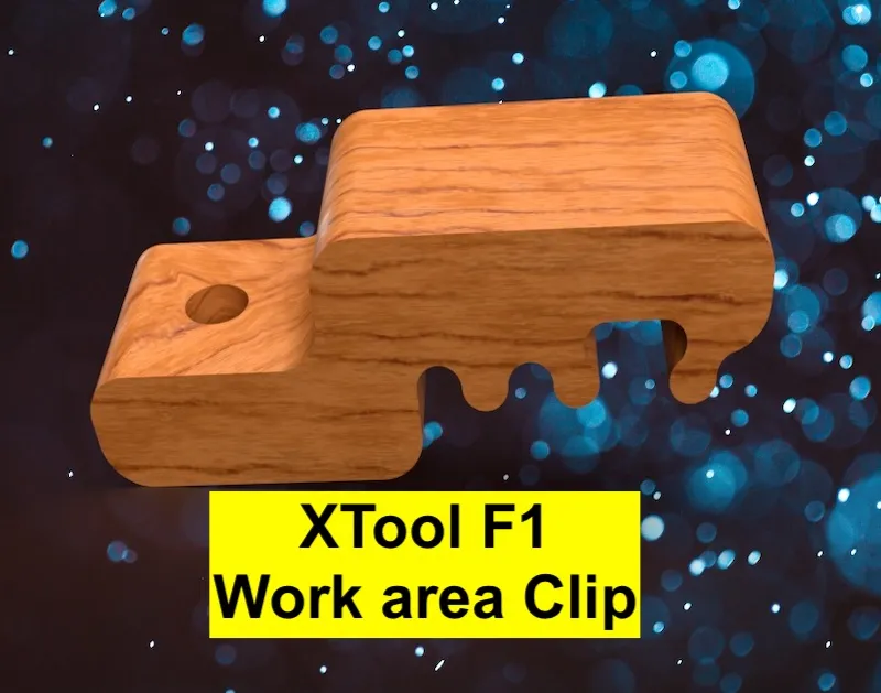 Kẹp giữ vật liệu dày 3-5mm cho XTool F1