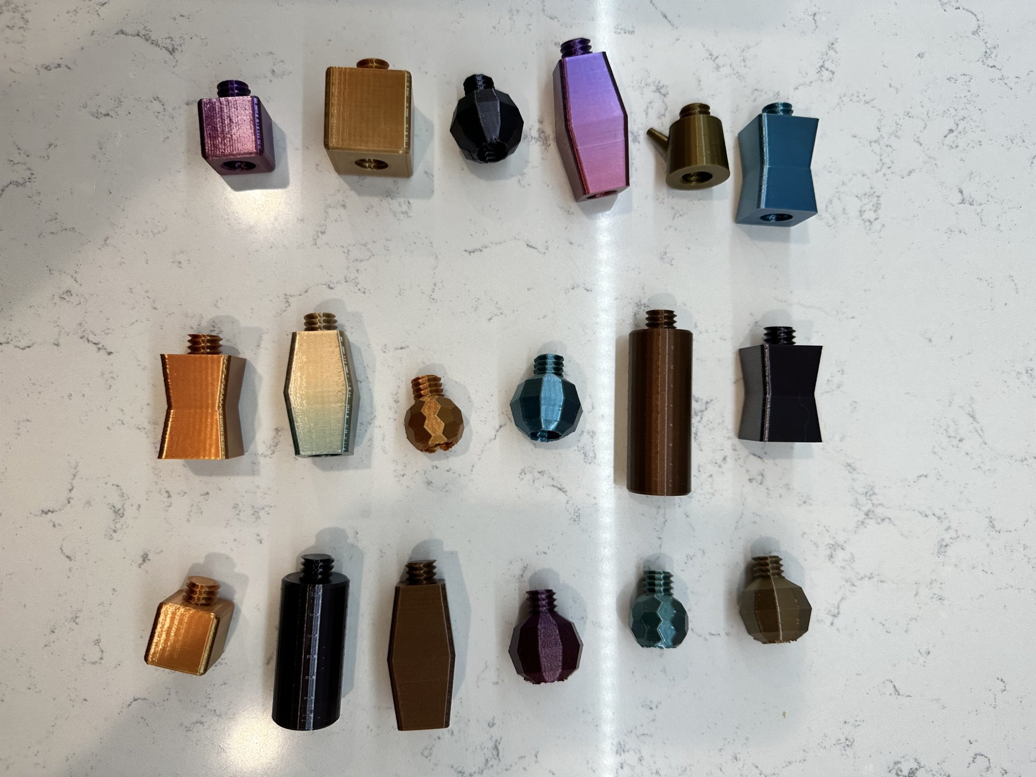 Gậy phép thuật dành cho phù thủy in từ Openscad