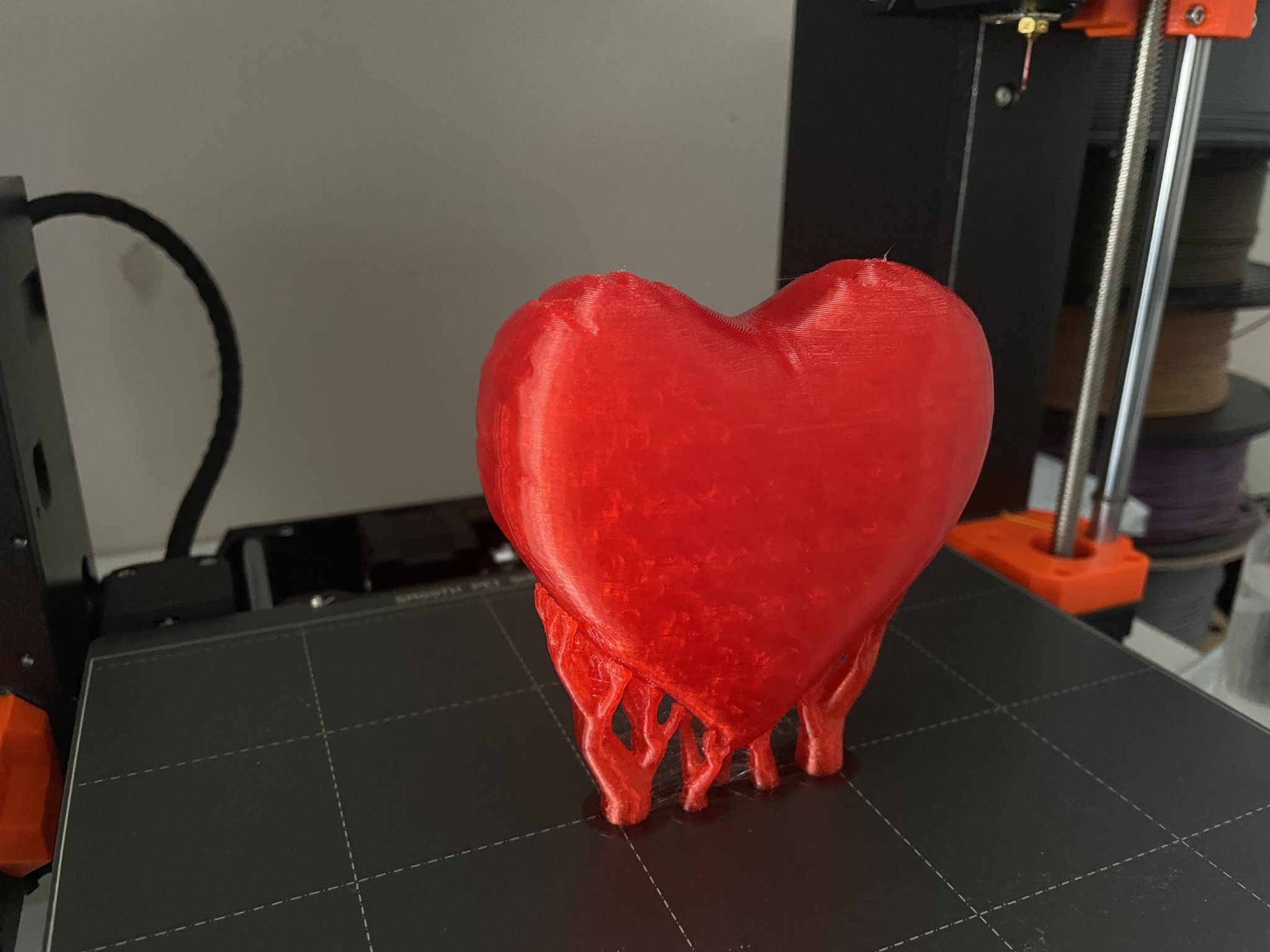 Bóng bay hình trái tim dễ thương tạo ra từ Blender