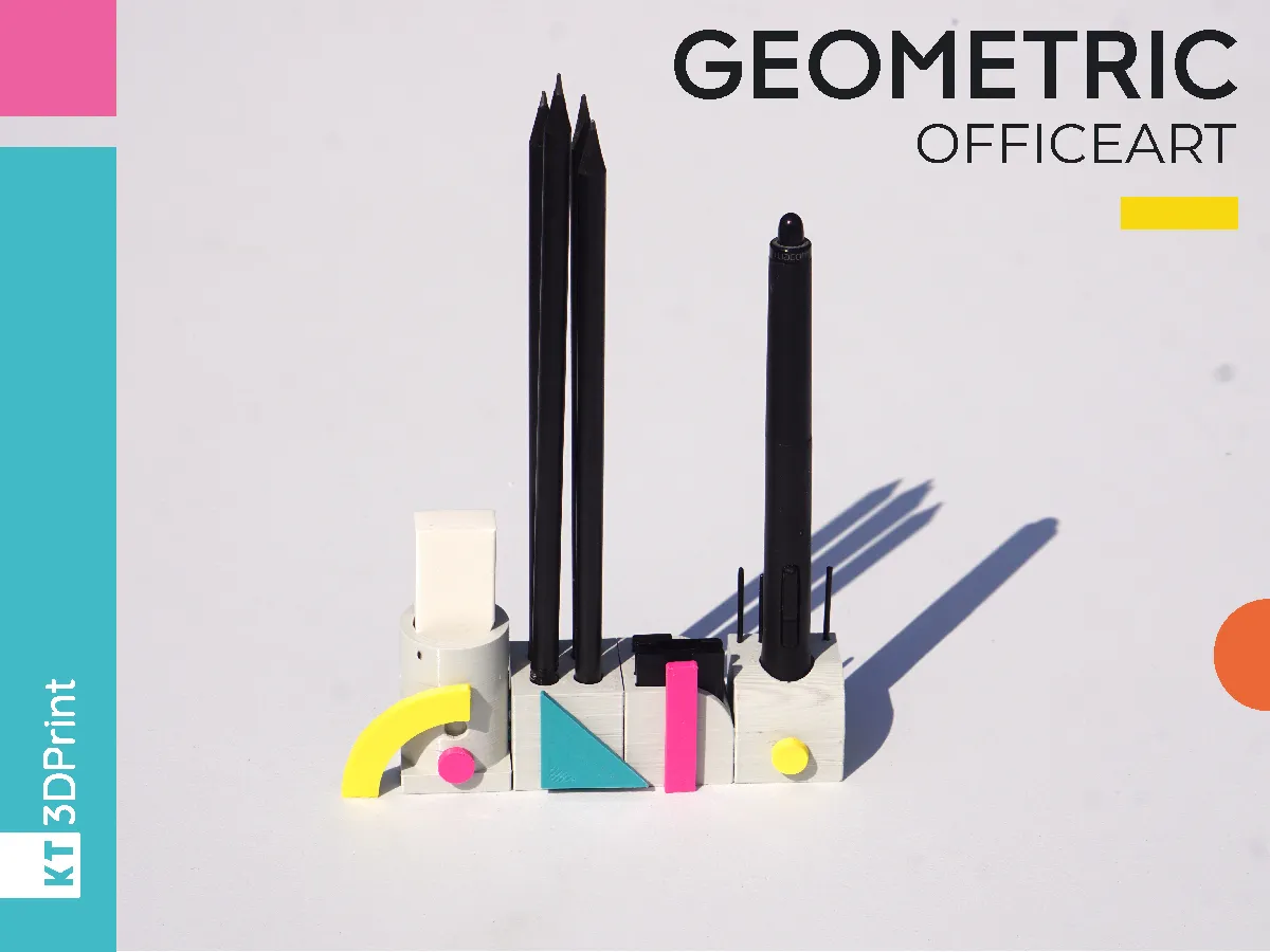 Bộ tổ chức văn phòng mô-đun in 3D cho không gian làm việc