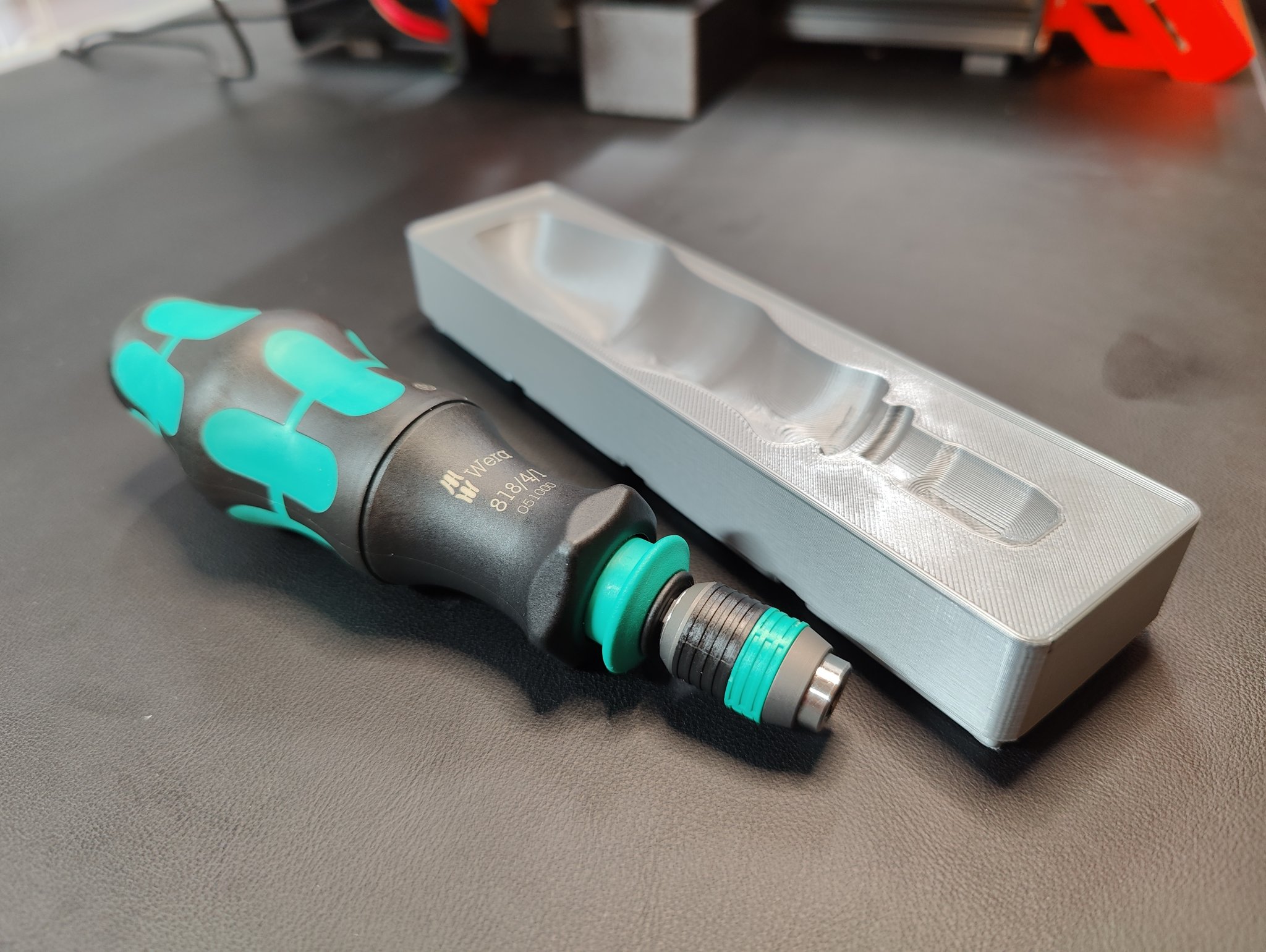 Giá đỡ tua vít Wera 818/4/1 cho Gridfinity