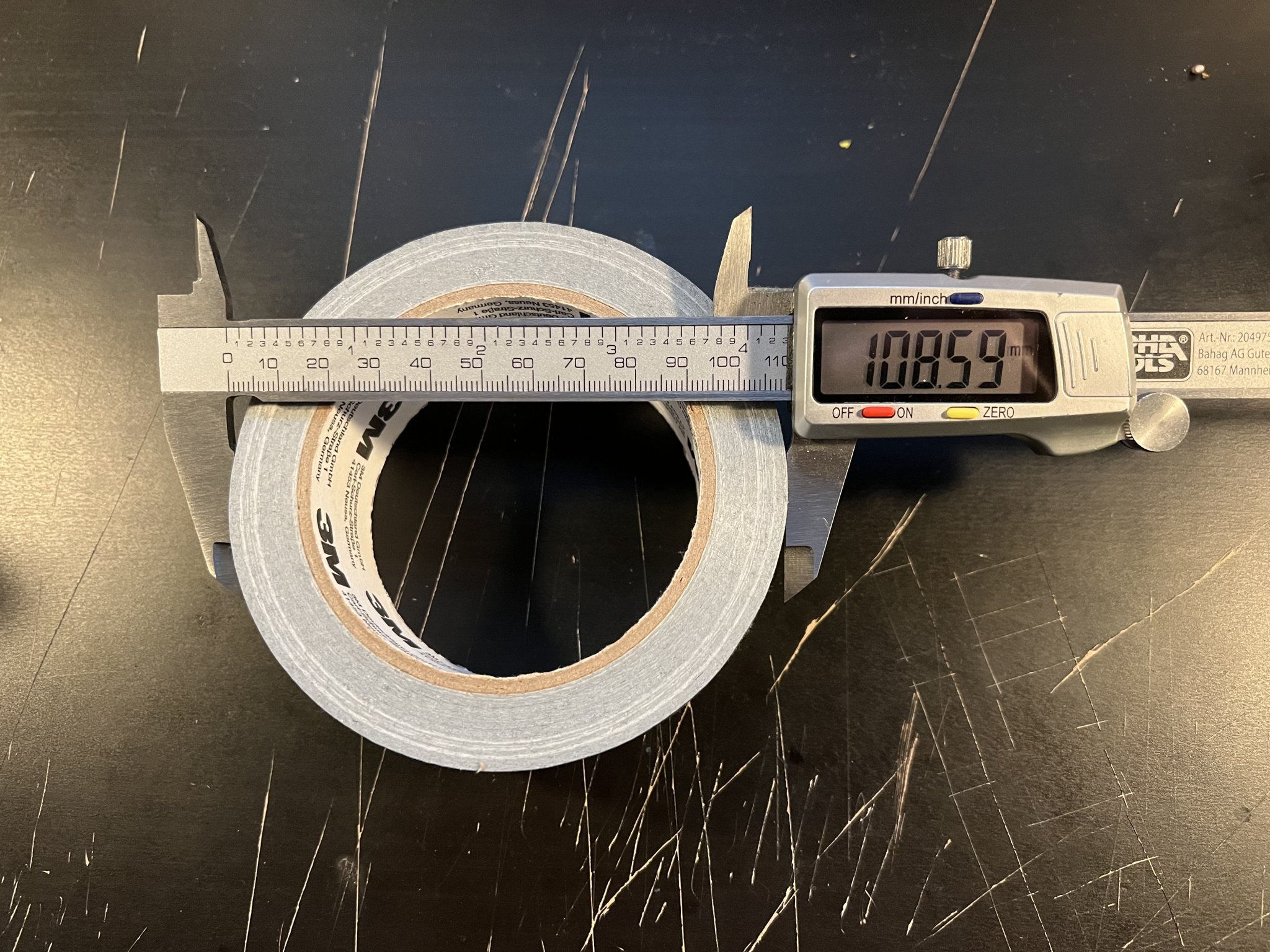 Thước đo bán kính cho thước kẹp kỹ thuật số 16mm