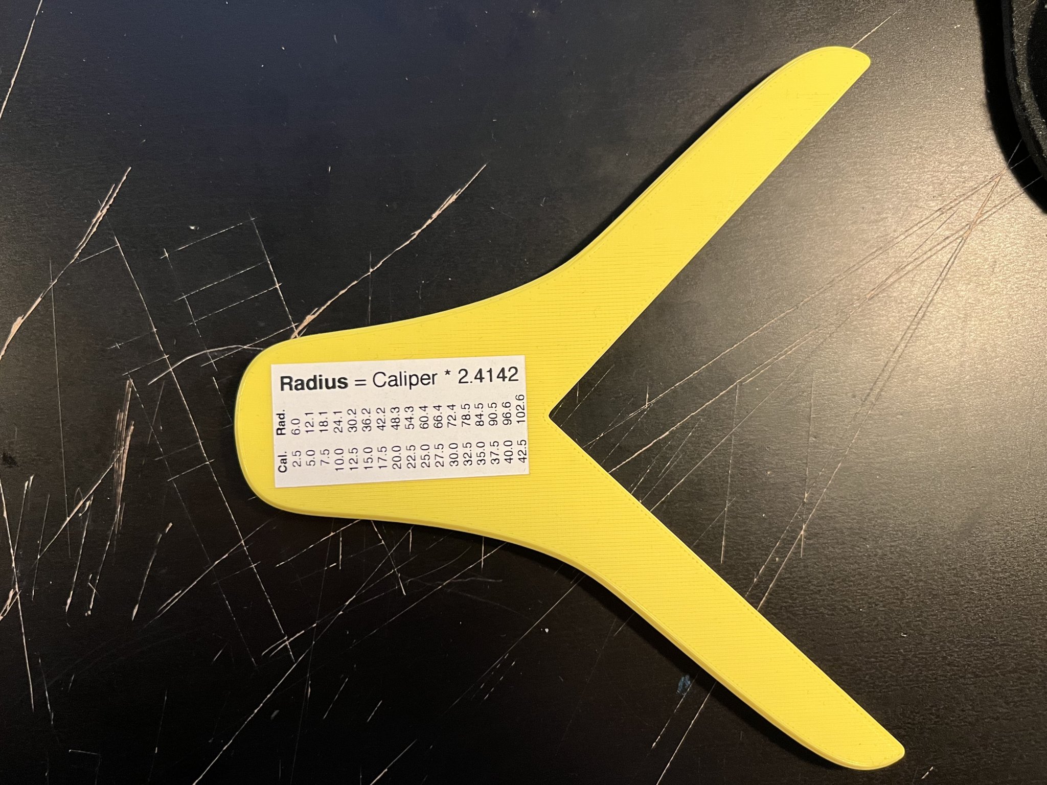 Thước đo bán kính cho thước kẹp kỹ thuật số 16mm