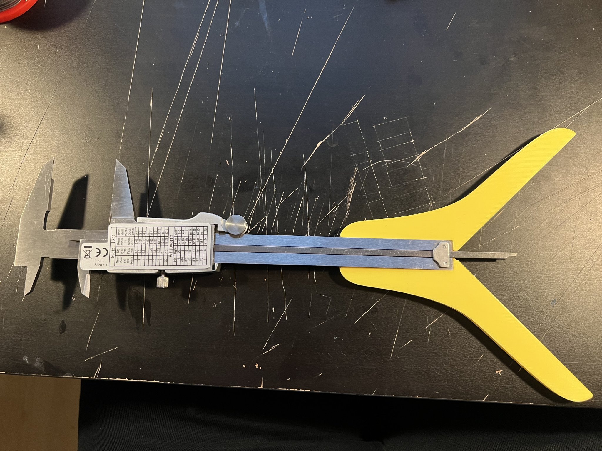 Thước đo bán kính cho thước kẹp kỹ thuật số 16mm