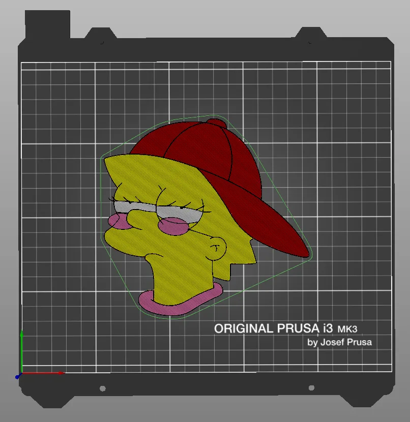 Biểu tượng Lisa Simpson độc đáo cho nghệ thuật và thiết kế