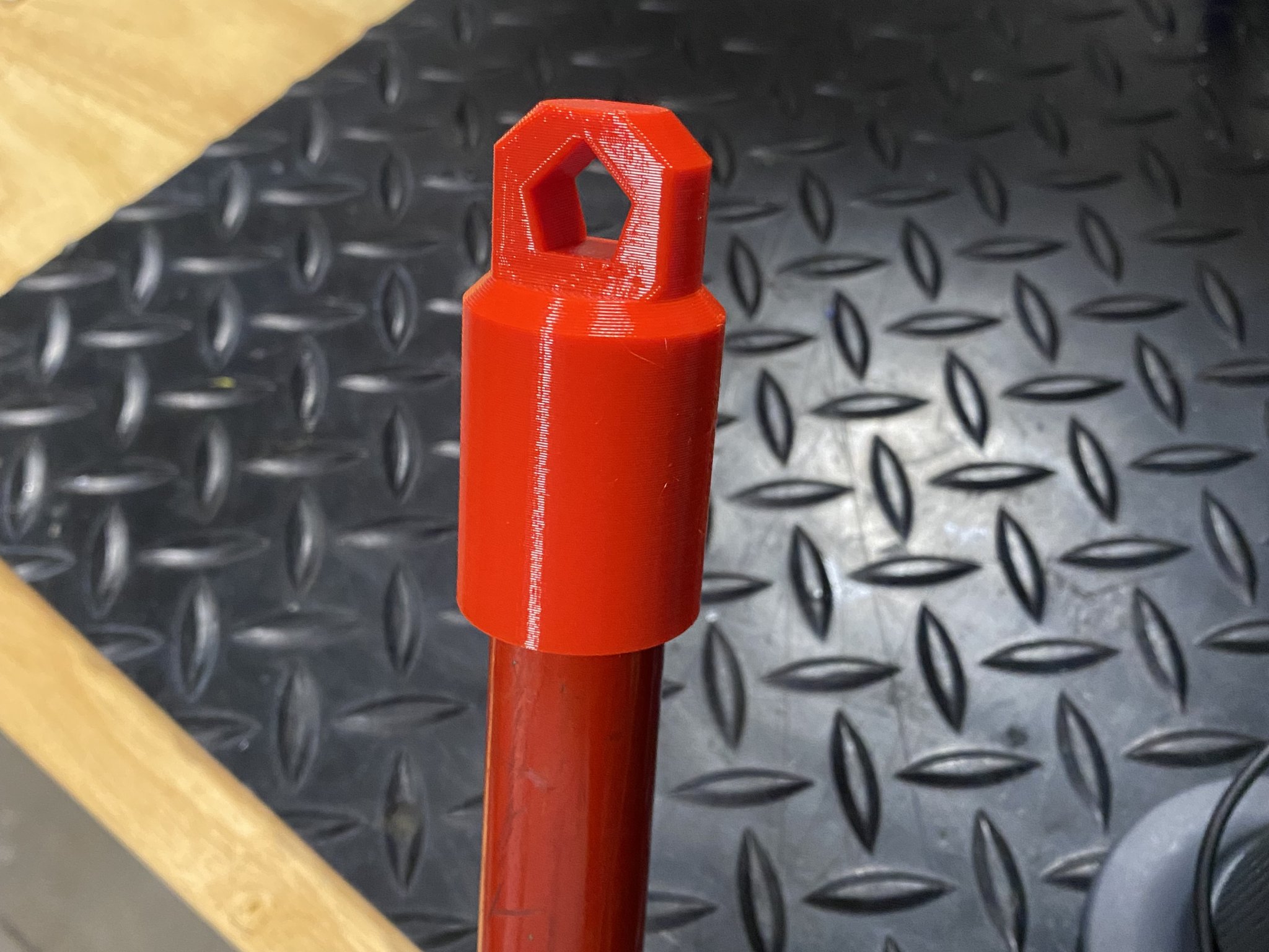 Nắp chổi đơn giản với tay cầm thay thế