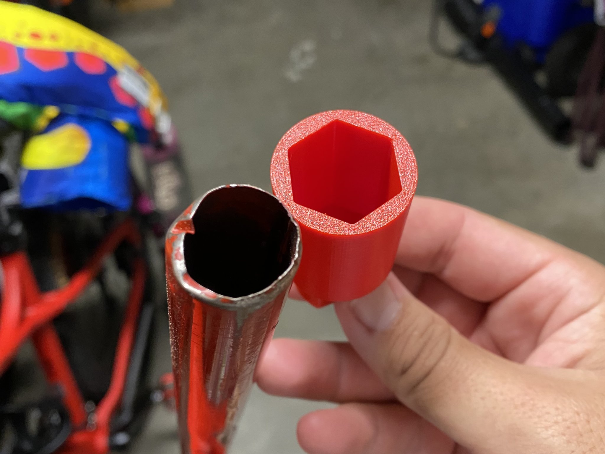 Nắp chổi đơn giản với tay cầm thay thế