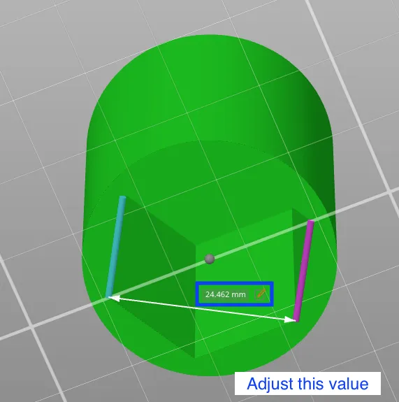 Nắp chổi đơn giản với tay cầm thay thế