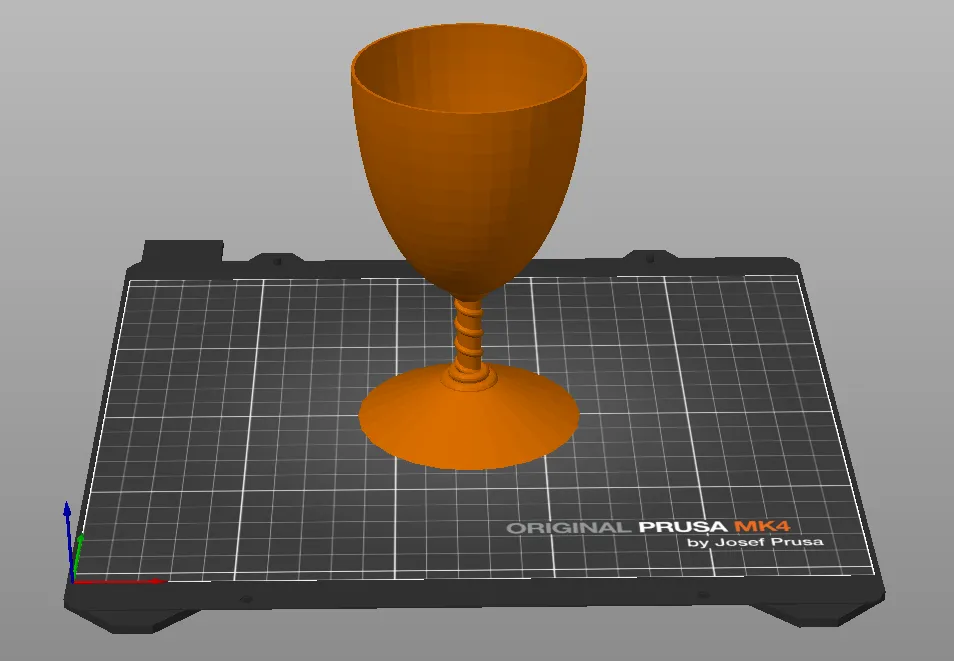 Ly rượu vang di động đơn giản