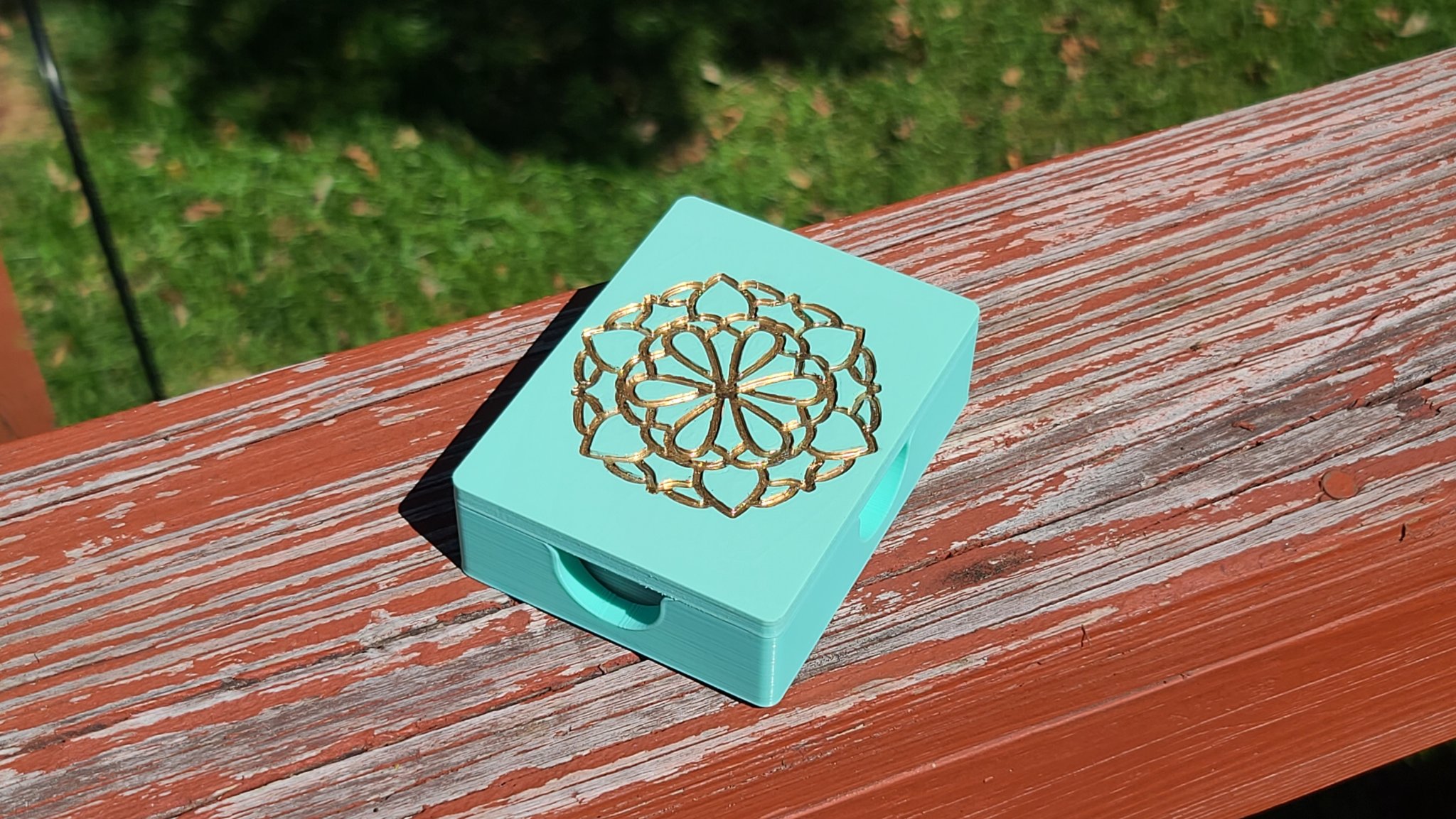 Giá đỡ thẻ khẳng định hàng ngày với thiết kế Mandala