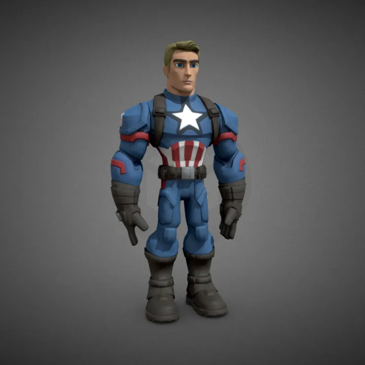Nhân vật Captain America trong Disney Infinity