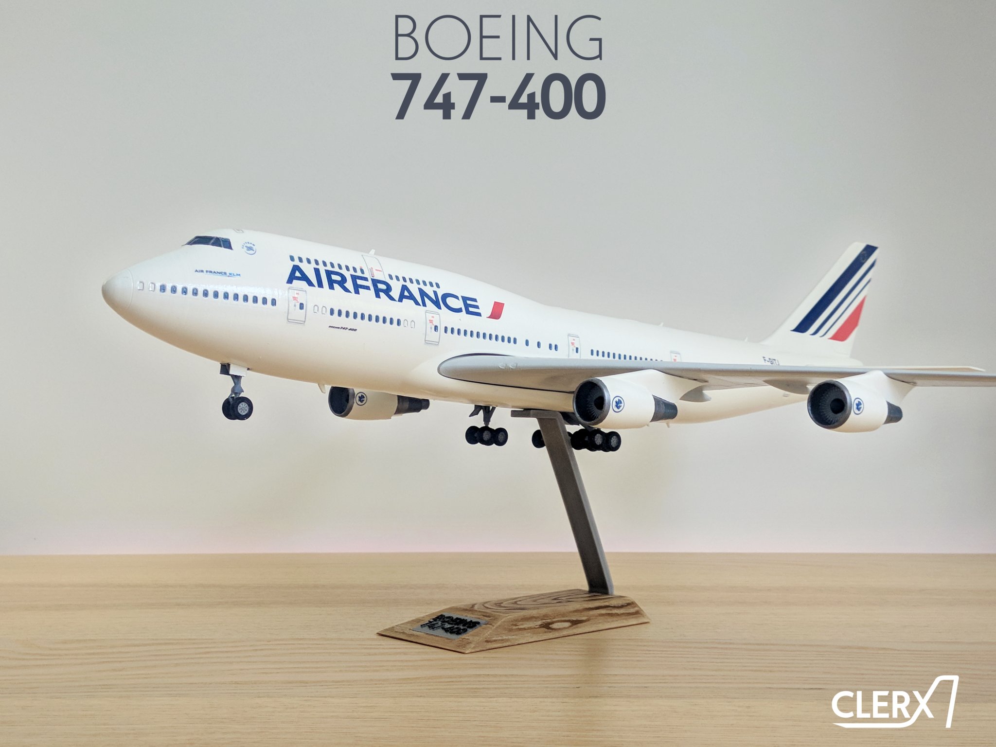 Mô hình máy bay Boeing 747-400 tỷ lệ 1:144