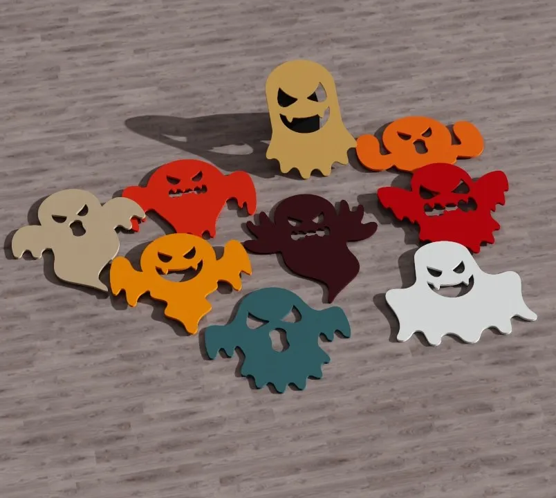 Trang trí Halloween với hình ảnh ma quái