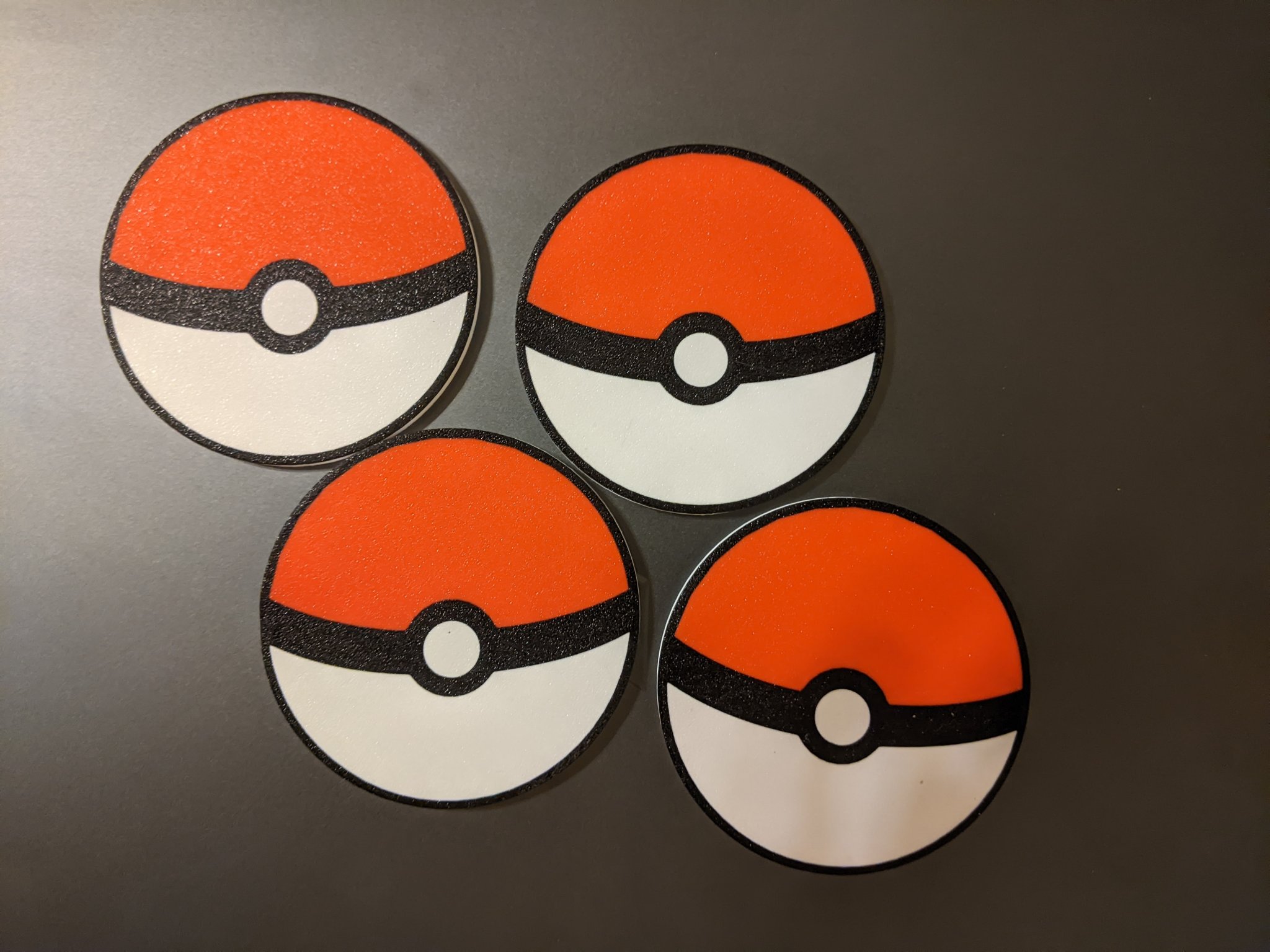 Nam châm hoặc đế lót ly Pokeball AMS