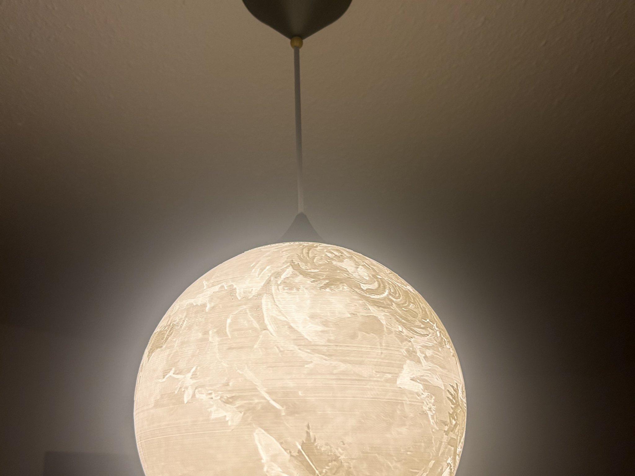 Đèn trần Lithophane Zelda Tears of the Kingdom