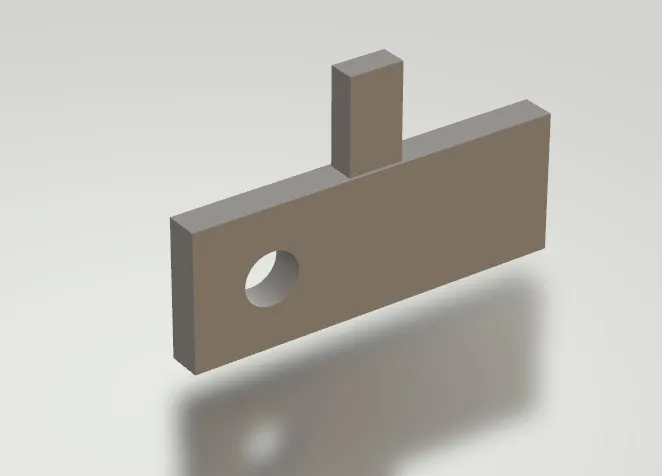 Chìa khóa hình chữ nhật GDF với kích thước điều chỉnh 6cm