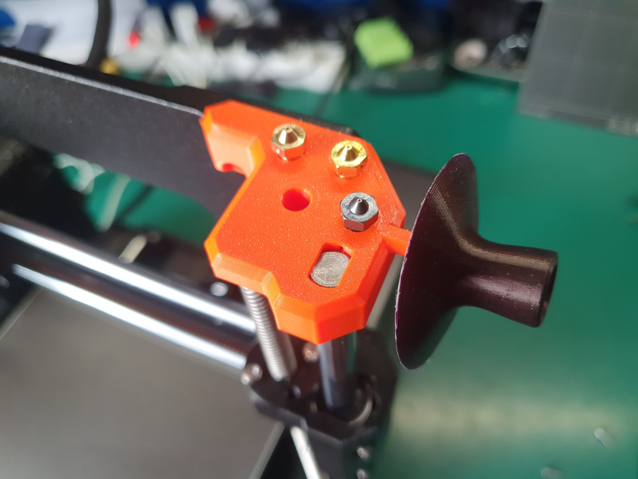 Giá đỡ vòi phun và dụng cụ MK4 Z-TOP-RIGHT