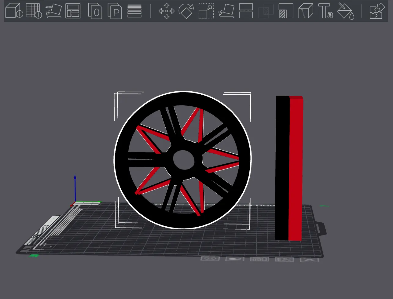 Thiết kế bánh xe sao đôi cho xe đua