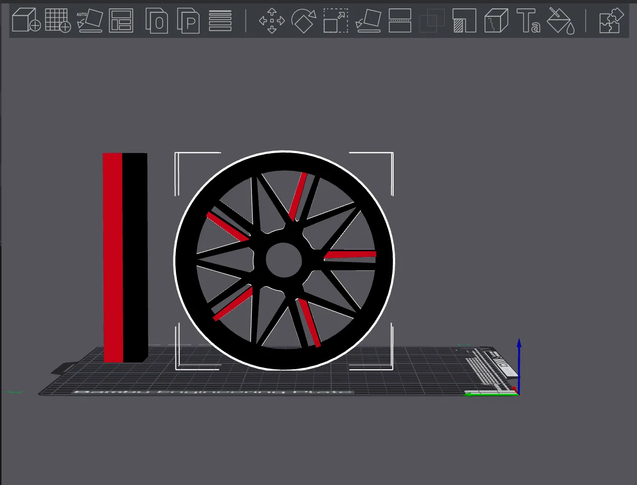 Thiết kế bánh xe sao đôi cho xe đua