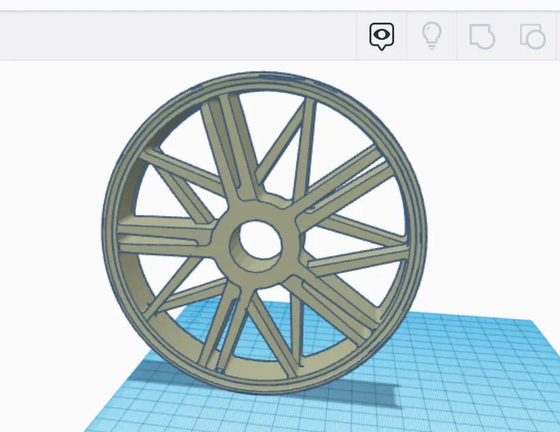 Thiết kế bánh xe sao đôi cho xe đua