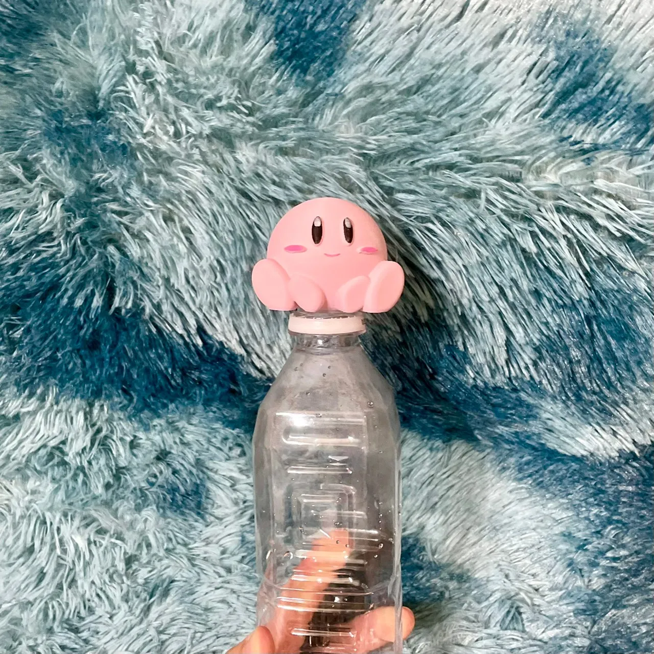 Nắp chai Kirby dễ thương cho bình PET