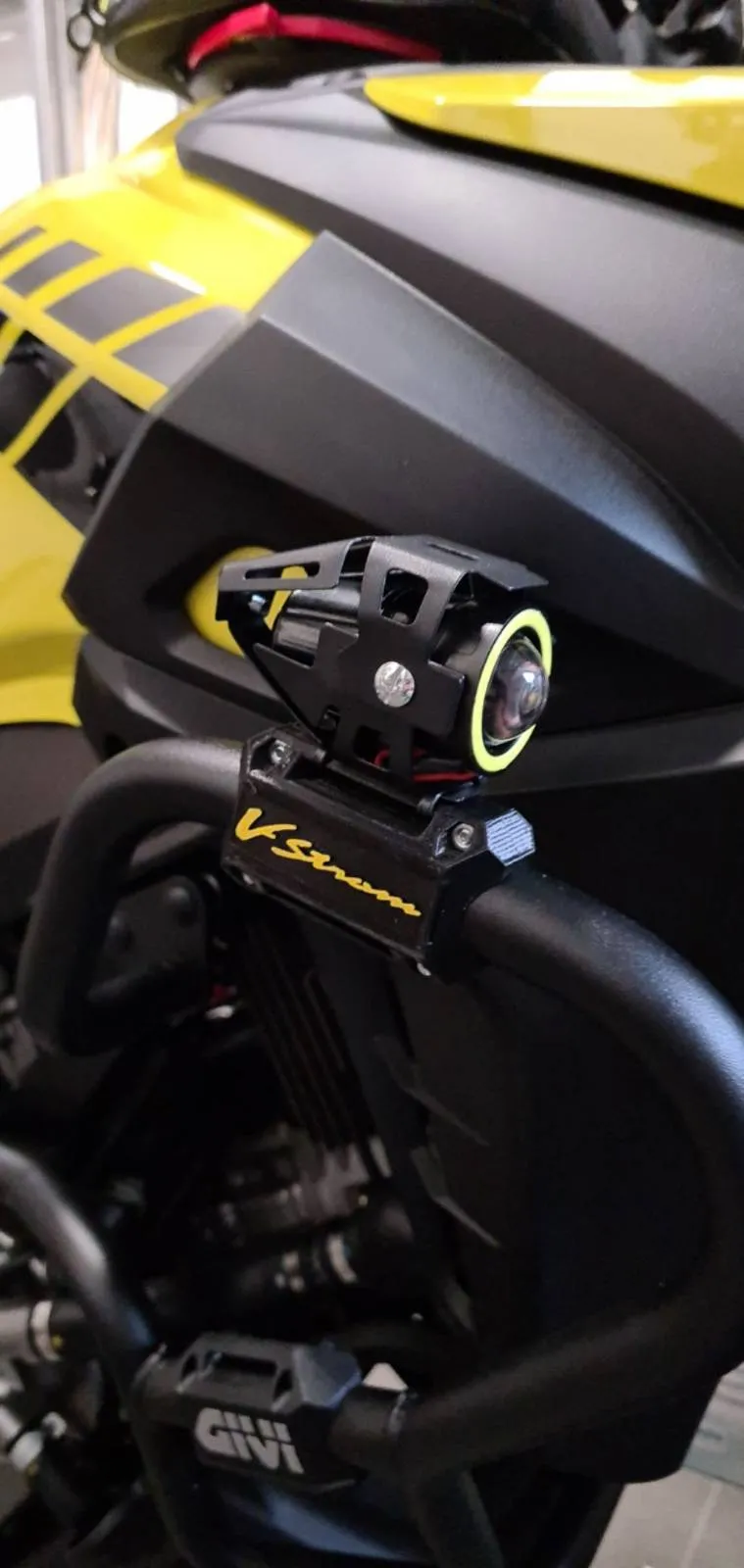 Giá đỡ đèn cho khung bảo vệ Suzuki Vstrom 650/1000