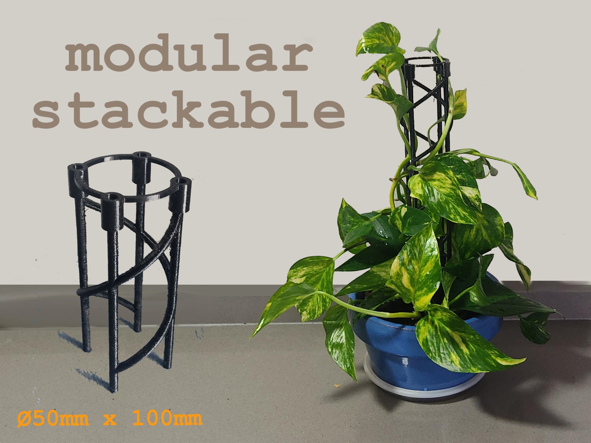 Giá đỡ cây leo mô-đun có thể chồng lên nhau