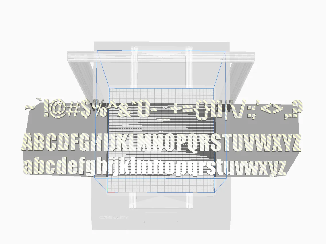 Bộ chữ cái và ký tự 3D hoàn chỉnh theo phong cách Impact