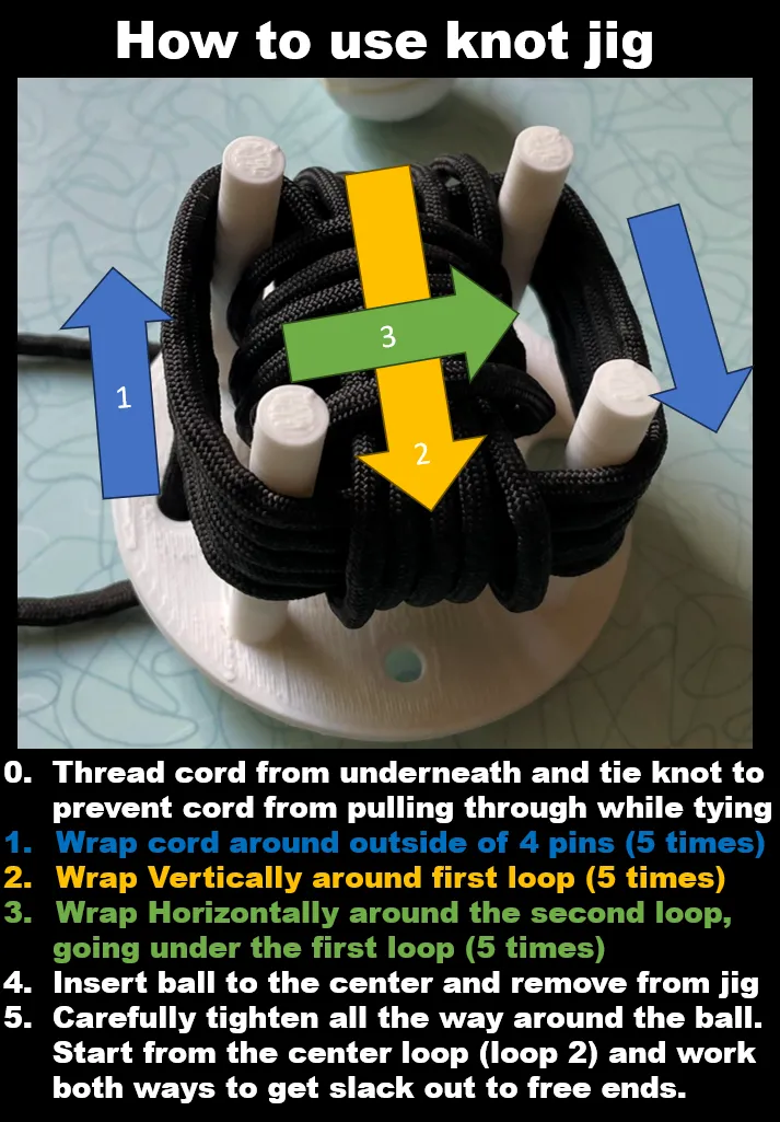 Chìa khóa paracord với bộ dụng cụ sinh tồn và lửa ẩn bên trong