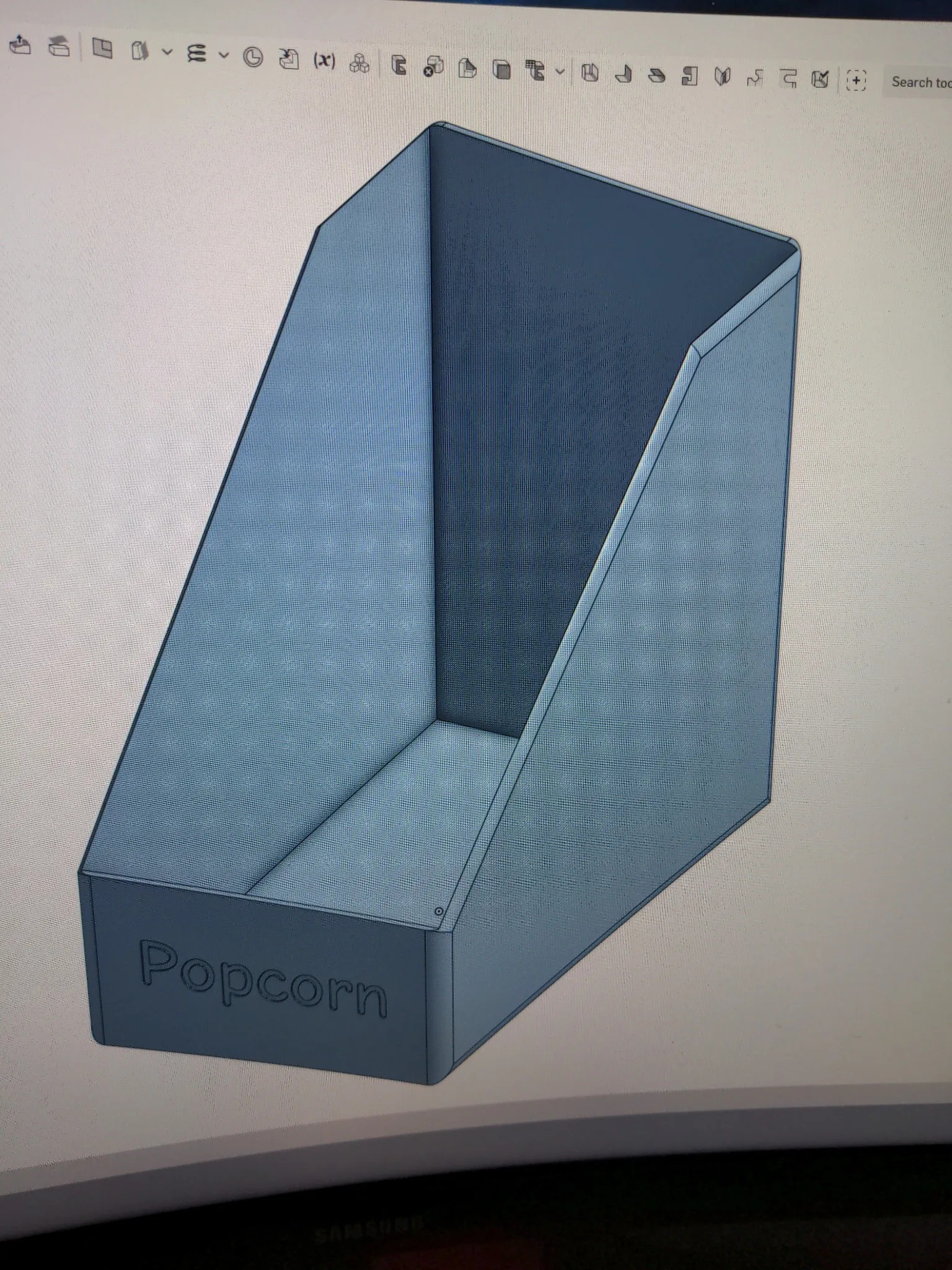 Giá đỡ túi bắp rang cho máy in Prusa Mini+