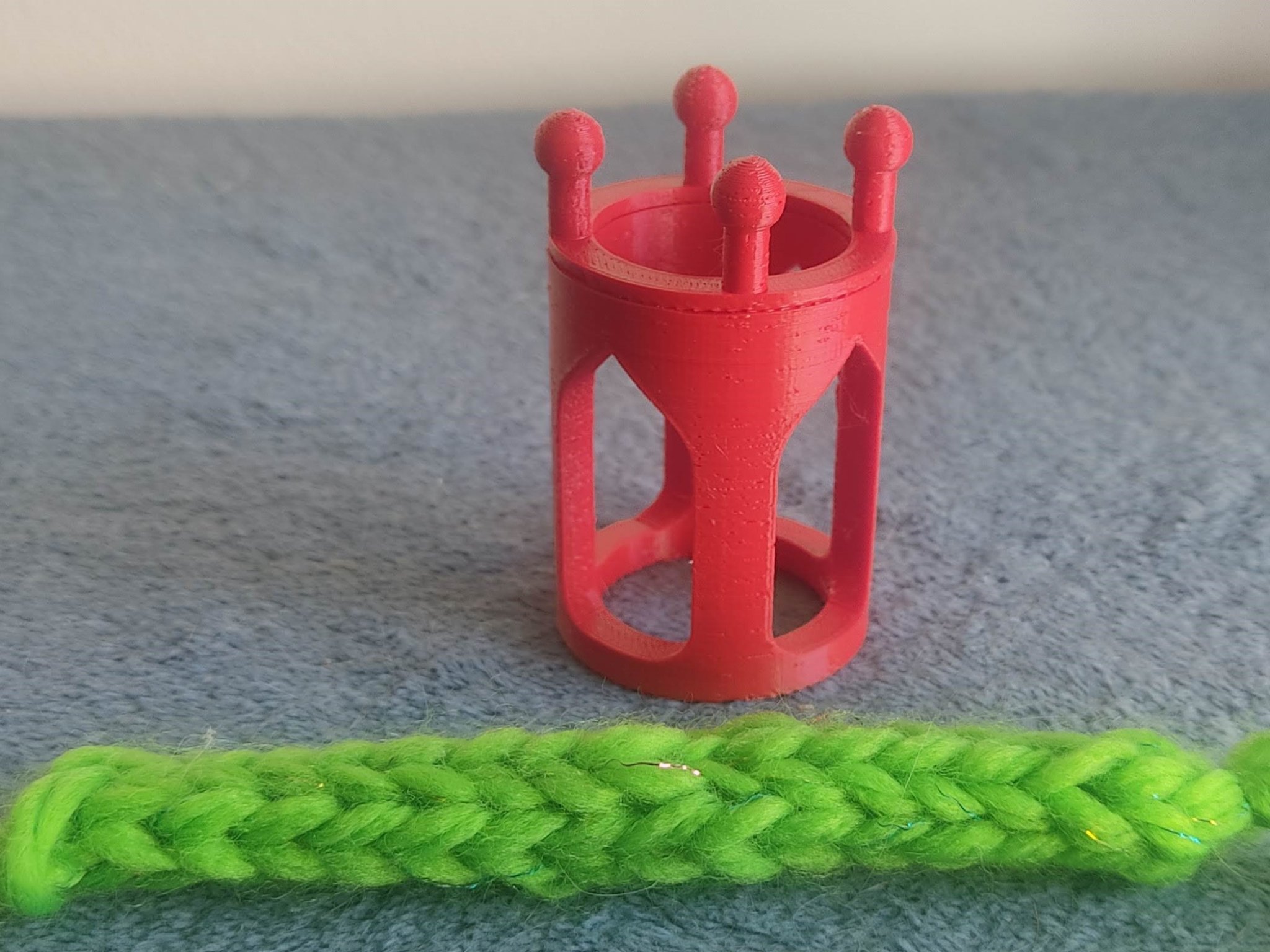 Máy dệt chỉ, dây thừng và len cho in 3D nhanh chóng