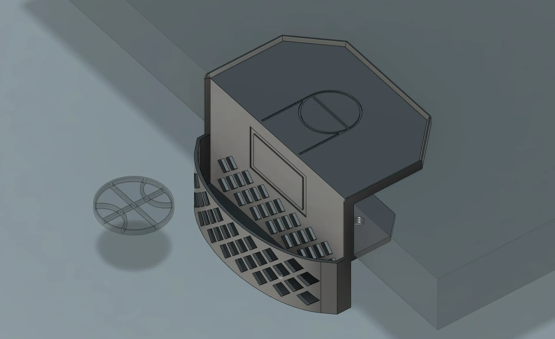 Giá đỡ bóng rổ cho mèo trên bàn làm việc