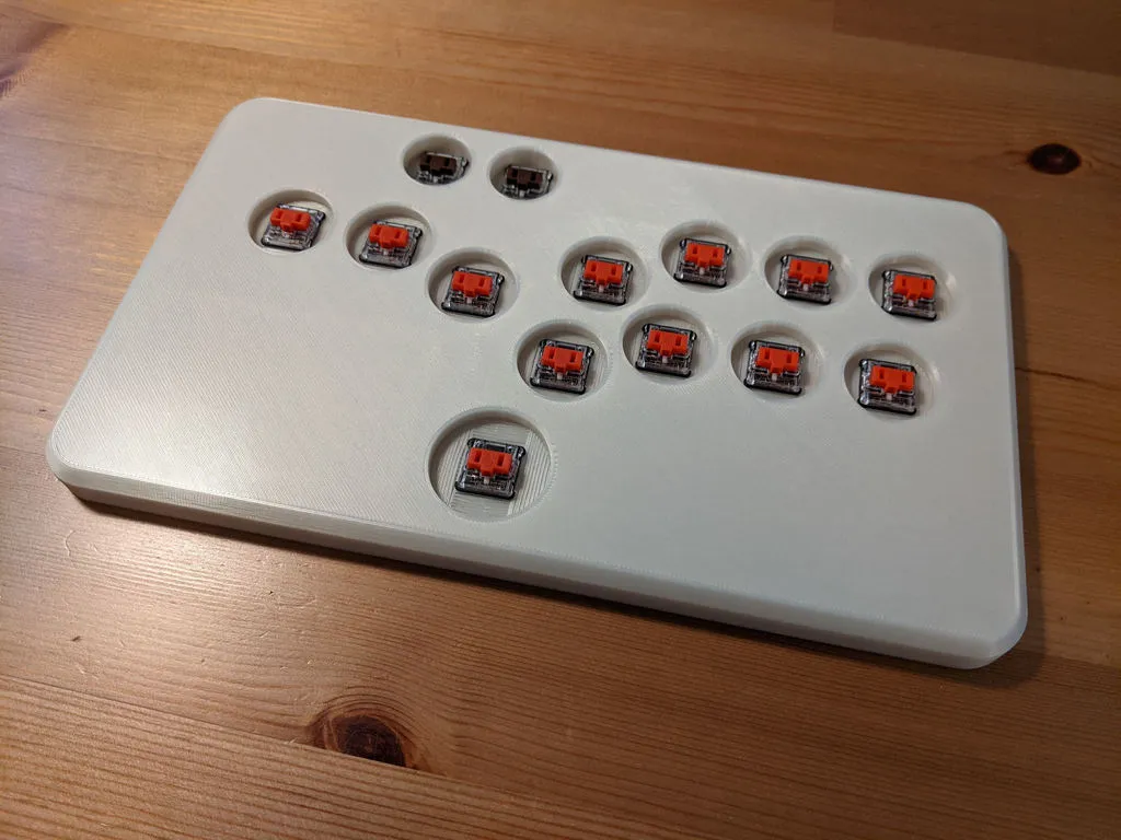 Bộ điều khiển chiến đấu Slimbox kiểu hitbox thấp profile