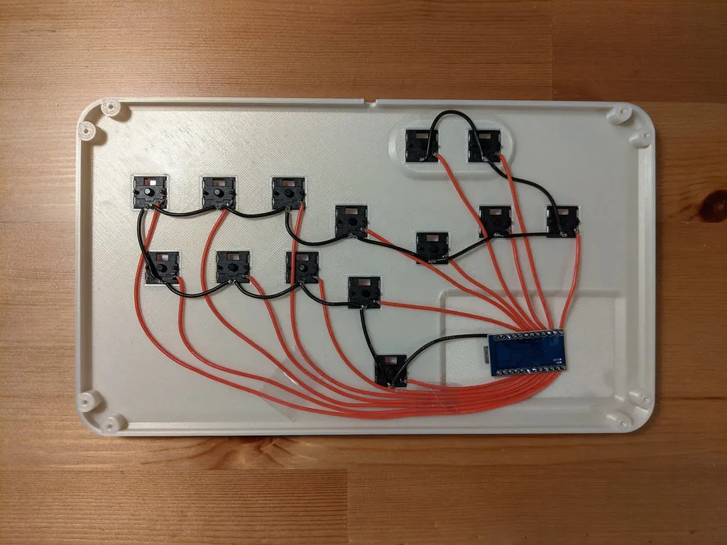 Bộ điều khiển chiến đấu Slimbox kiểu hitbox thấp profile