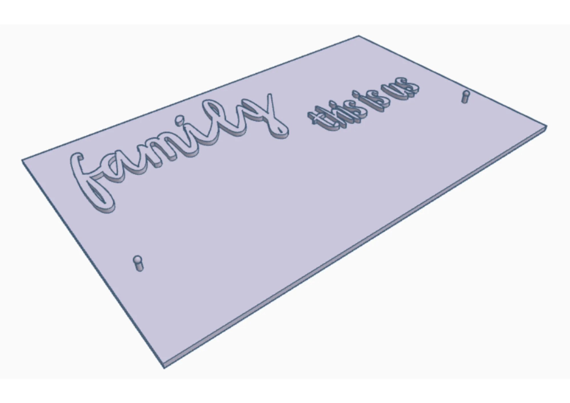 Biển chỉ dẫn treo ảnh gia đình bằng dây và kẹp