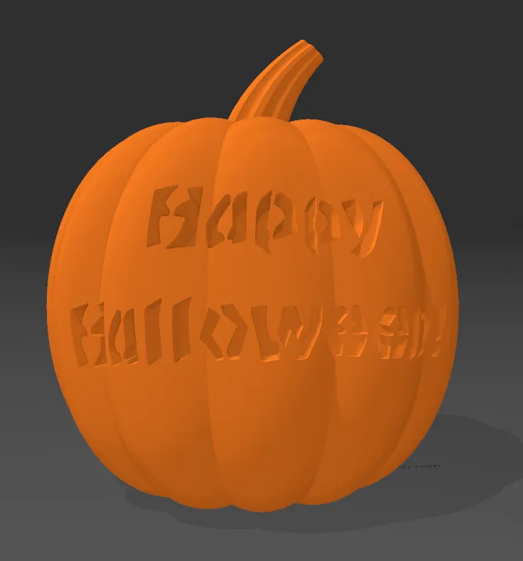 Đèn trà hình bí ngô vui vẻ cho Halloween "in-place