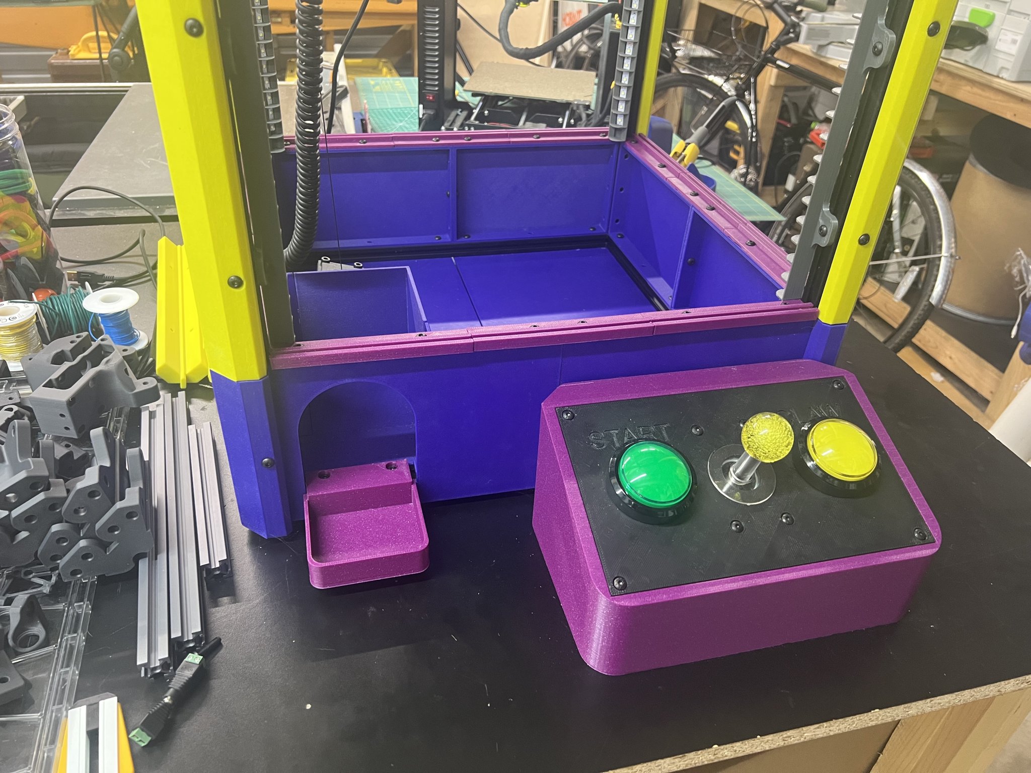 Mô hình đáy máy gắp kẹo Chris Riley remix cho ABS