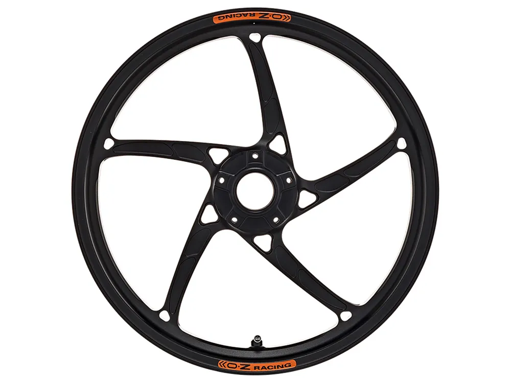 Bánh xe MotoGP OZ Racing màu đen in bằng PETG
