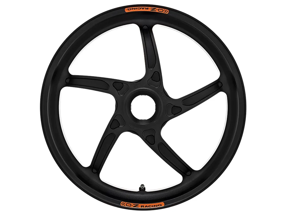 Bánh xe MotoGP OZ Racing màu đen in bằng PETG