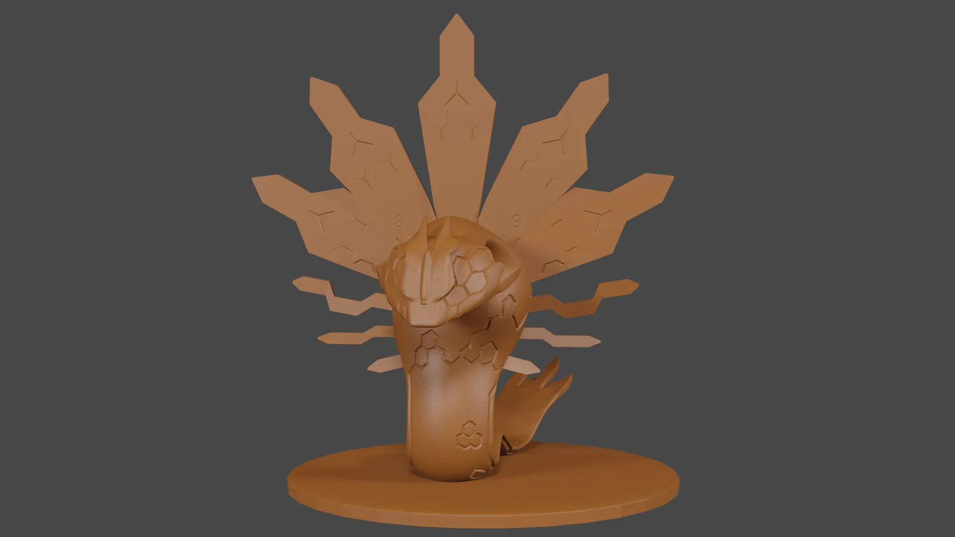 Mô hình mini Zygrade 50% lấy cảm hứng từ Pokemon cho DnD