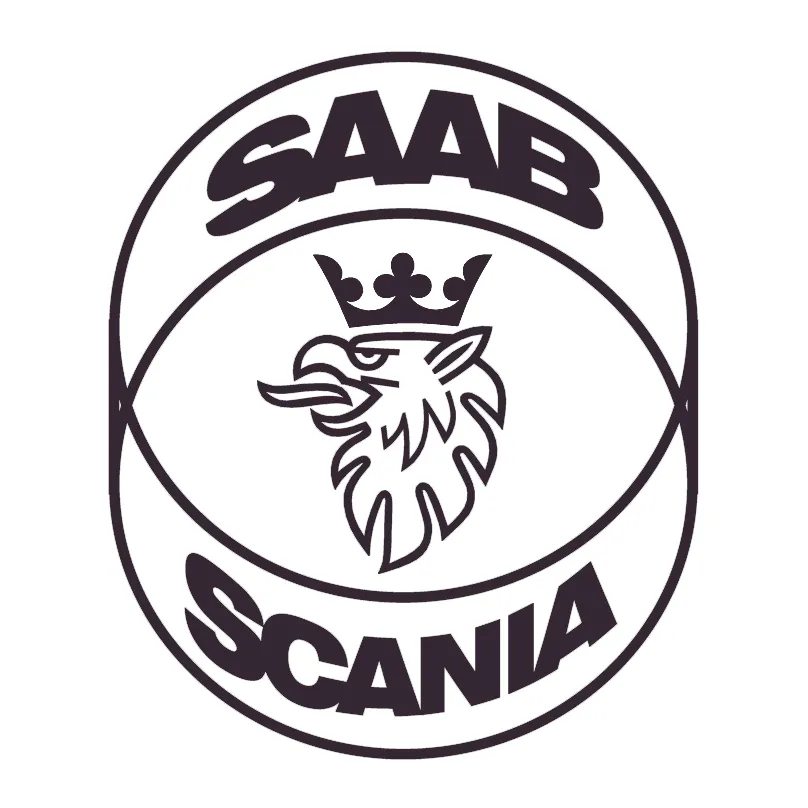 Biểu tượng SANIA SAAB với hướng dẫn làm bảng tên 3D