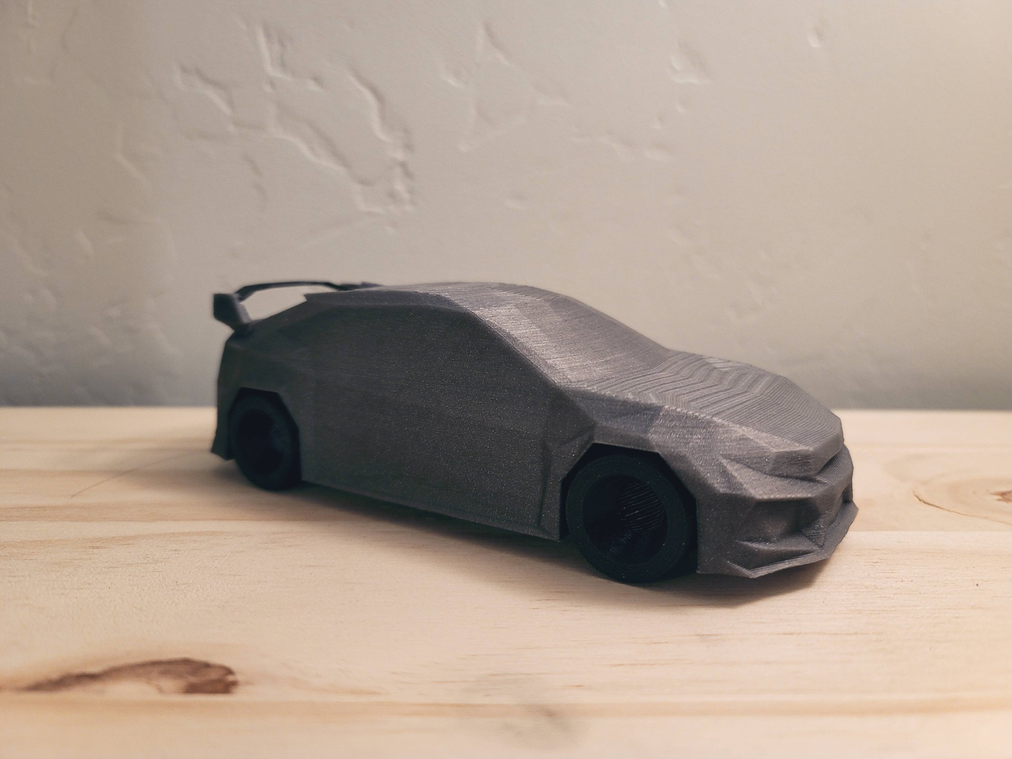 Honda Civic Type R phong cách Low Poly được làm mới