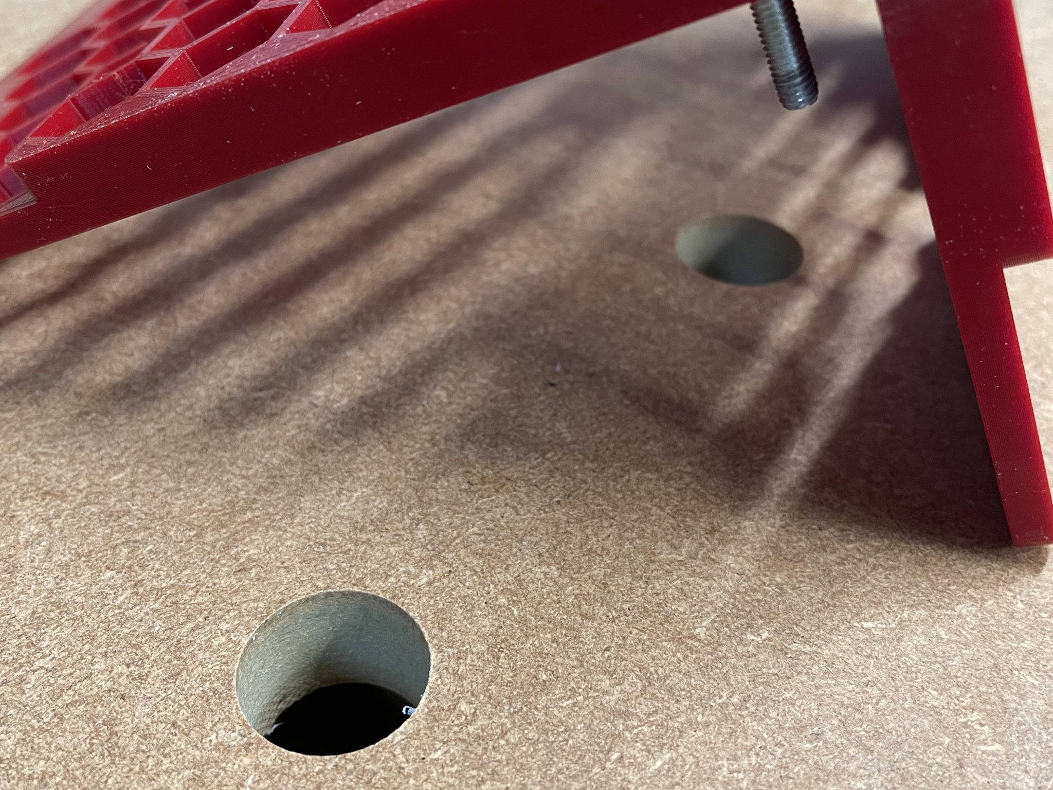 Giá đỡ router cho mộng rời 5mm sử dụng DeWalt DCW604