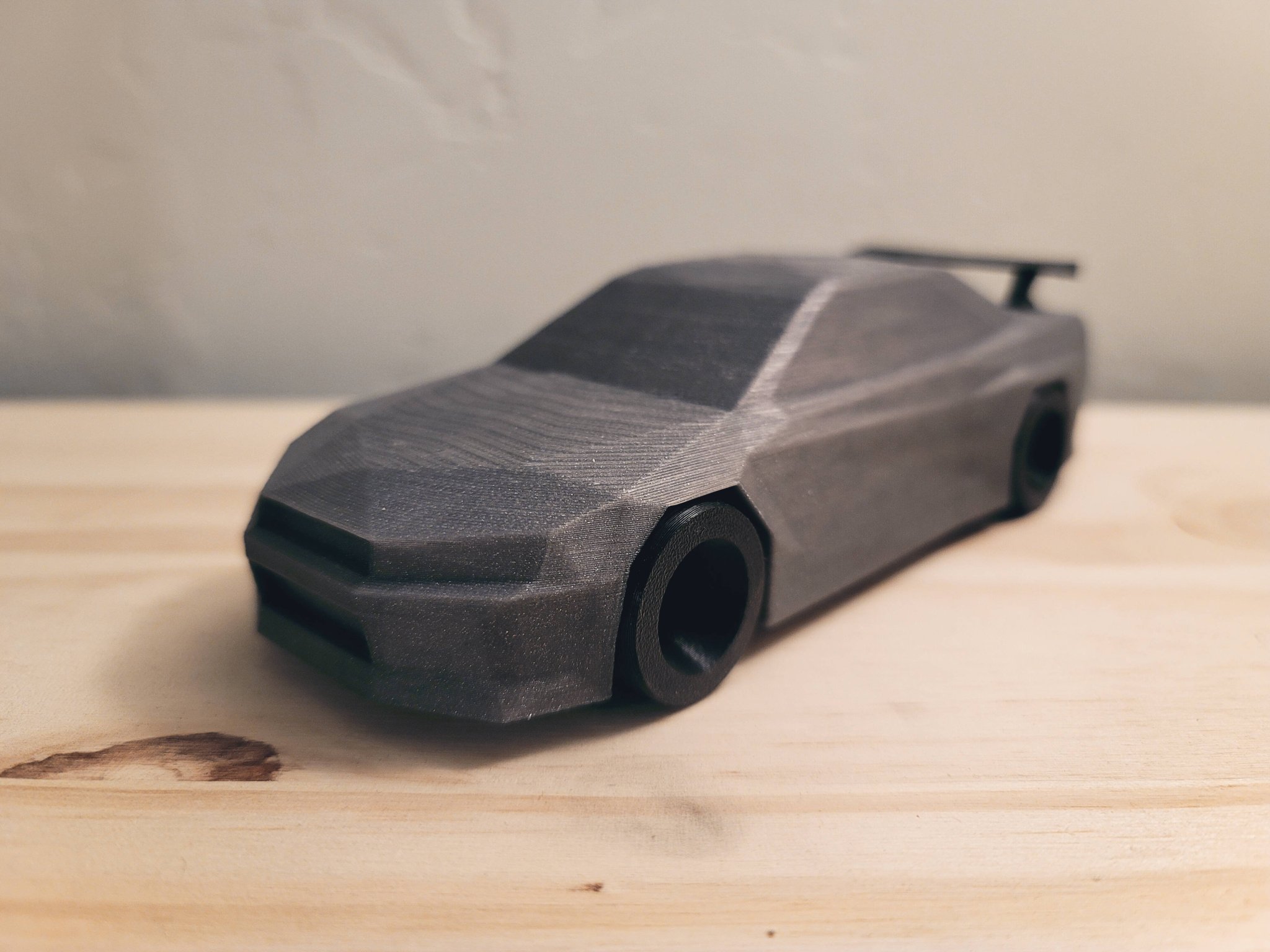 Nissan GTR R34 phong cách Low Poly được làm lại