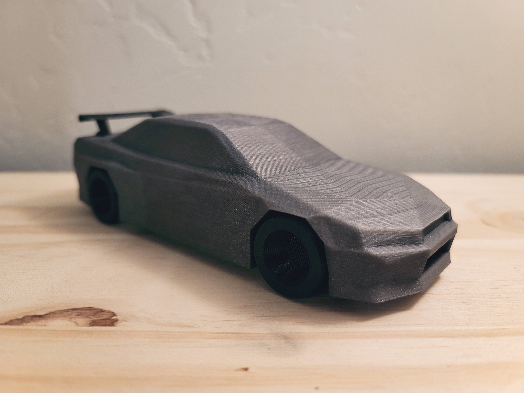 Nissan GTR R34 phong cách Low Poly được làm lại