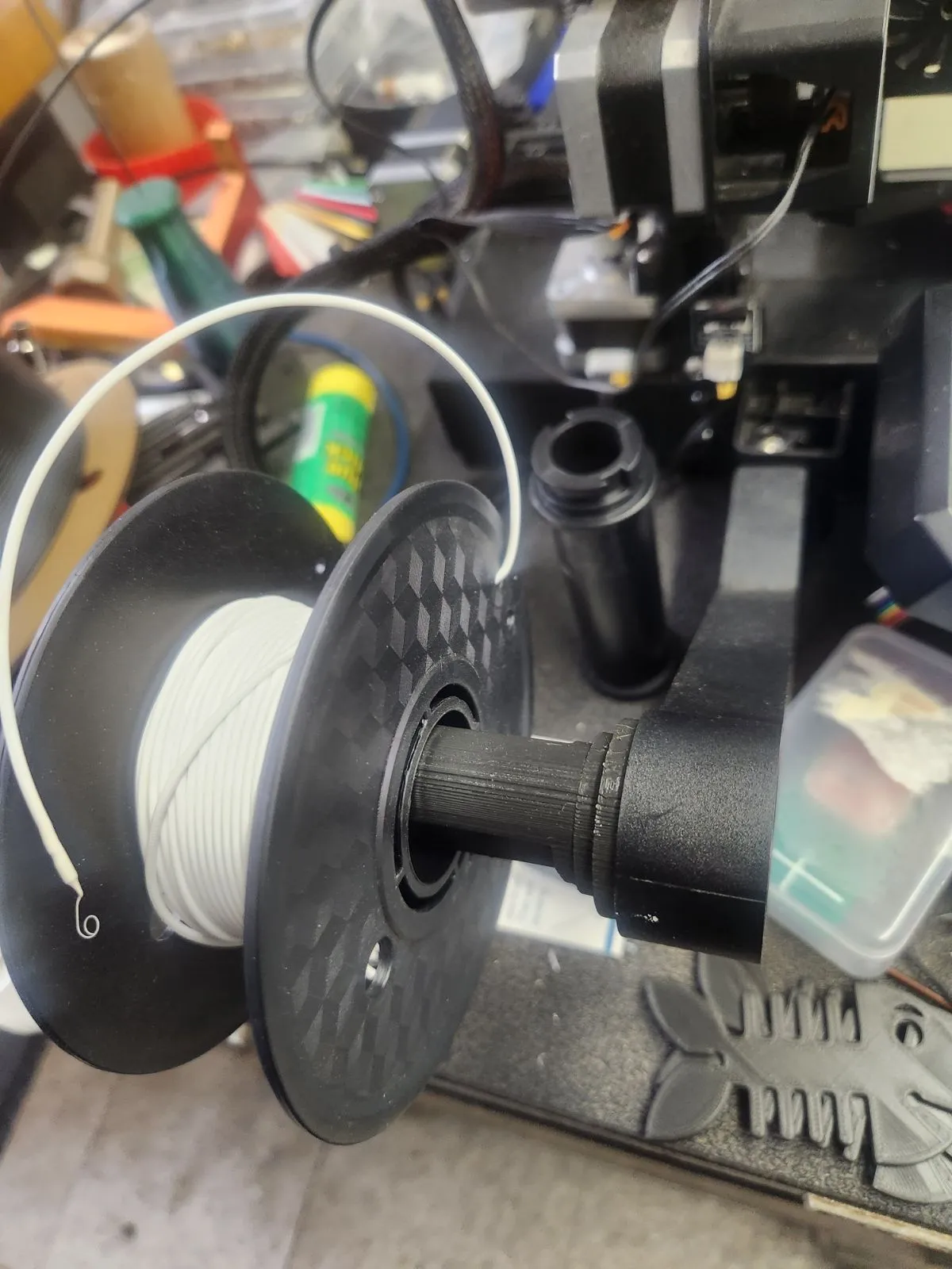 Giá đỡ cuộn filament nhỏ cho máy in Creality Ender 2 Pro