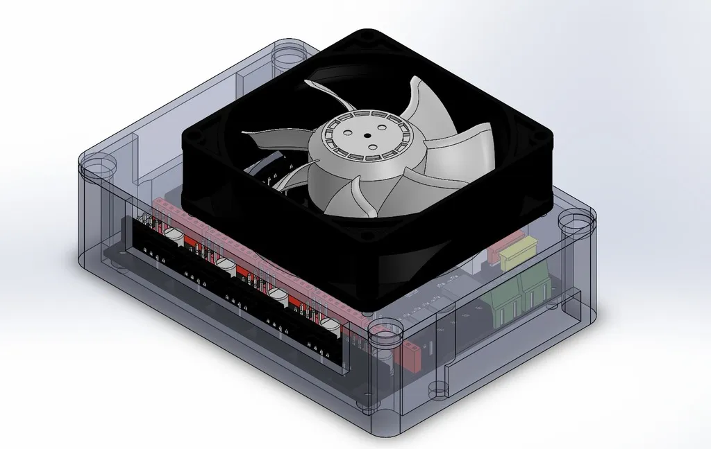 Vỏ từ tính SKR V1.3 cho máy in K8200 với quạt 80mm