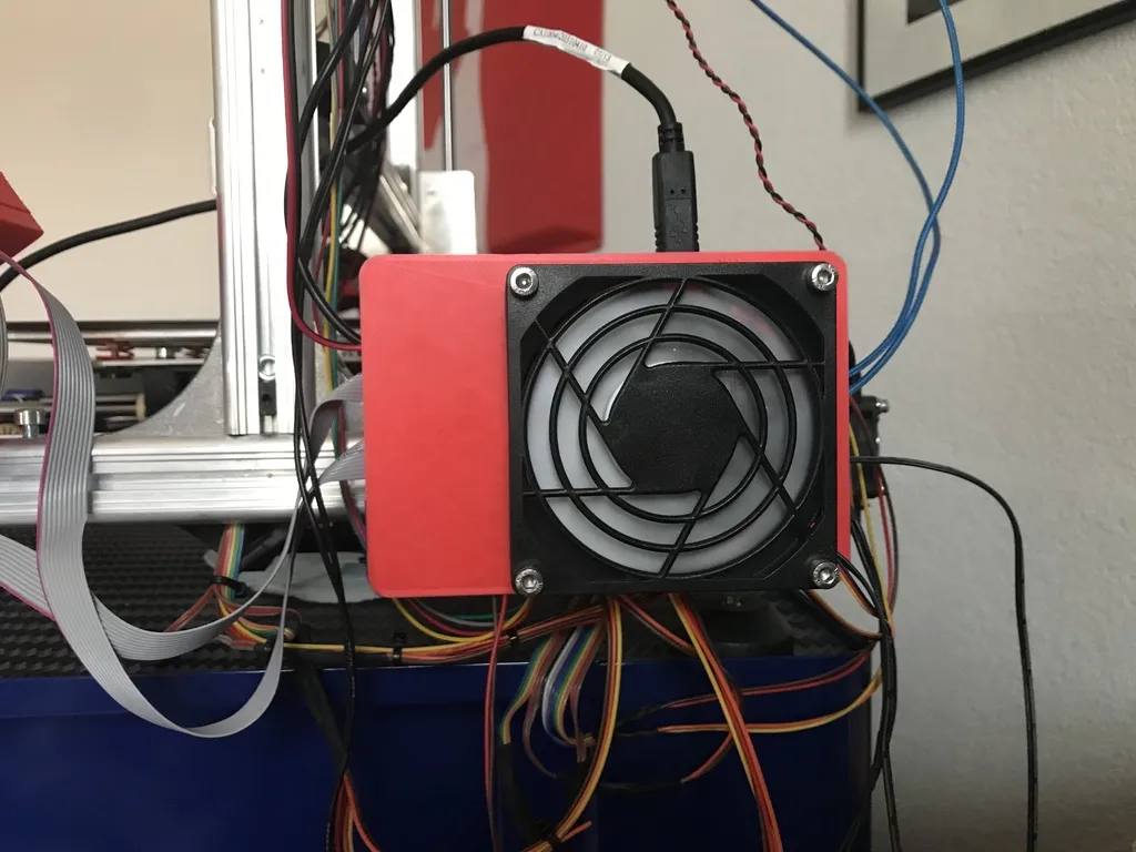 Vỏ từ tính SKR V1.3 cho máy in K8200 với quạt 80mm